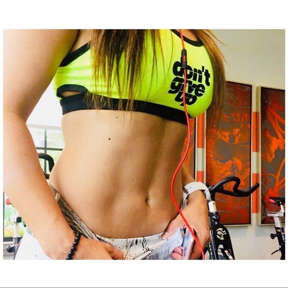 Don’t Give Up Strappy Sports Bra Top-‎ Sizes S,M,L